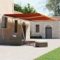 vidaXL Toldo de pie automático naranja y marrón 500x300 cm vidaXL Toldo de pie automático naranja y marrón 500x300 cm