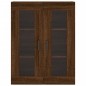 vidaXL Aparador alto madera contrachapada marrón roble 69,5x34x180 cm vidaXL Aparador alto madera contrachapada marrón roble 69,5x34x180 cm