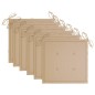 vidaXL Sillas de jardín y cojines 6 unidades madera maciza de acacia vidaXL Sillas de jardín y cojines 6 unidades madera maciza de acacia