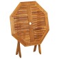 vidaXL Juego de comedor de jardín 5 piezas madera maciza de acacia