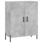 vidaXL Aparador alto madera contrachapada gris hormigón 69,5x34x180 cm vidaXL Aparador alto madera contrachapada gris hormigón 69,5x34x180 cm