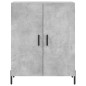 vidaXL Aparador alto madera contrachapada gris hormigón 69,5x34x180 cm vidaXL Aparador alto madera contrachapada gris hormigón 69,5x34x180 cm