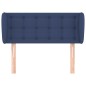 vidaXL Cabecero de tela azul 93x23x78/88 cm vidaXL Cabecero de tela azul 93x23x78/88 cm