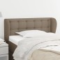 vidaXL Cabecero de tela gris taupe 93x23x78/88 cm vidaXL Cabecero de tela gris taupe 93x23x78/88 cm