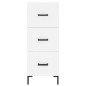 vidaXL Aparador alto madera contrachapada blanco 34,5x34x180 cm vidaXL Aparador alto madera contrachapada blanco 34,5x34x180 cm