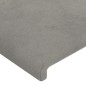 vidaXL Cabecero con orejas de terciopelo gris claro 93x16x118/128 cm vidaXL Cabecero con orejas de terciopelo gris claro 93x16x118/128 cm