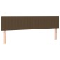 vidaXL Cama box spring con colchón tela marrón oscuro 180x200 cm vidaXL Cama box spring con colchón tela marrón oscuro 180x200 cm