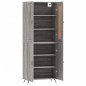 vidaXL Aparador alto madera contrachapada gris sonoma 69,5x34x180 cm vidaXL Aparador alto madera contrachapada gris sonoma 69,5x34x180 cm