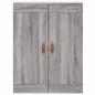 vidaXL Aparador alto madera contrachapada gris sonoma 69,5x34x180 cm vidaXL Aparador alto madera contrachapada gris sonoma 69,5x34x180 cm