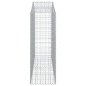 vidaXL Cestas gaviones 14 uds forma de arco hierro 200x50x140/160 cm vidaXL Cestas gaviones 14 uds forma de arco hierro 200x50x140/160 cm