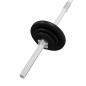 vidaXL Juego de barras y mancuernas con discos 90 kg hierro fundido vidaXL Juego de barras y mancuernas con discos 90 kg hierro fundido