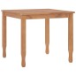 vidaXL Juego de comedor para jardín 5 piezas madera maciza de teca vidaXL Juego de comedor para jardín 5 piezas madera maciza de teca