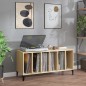vidaXL Mueble discos madera contrachapada roble Sonoma 100x38x48 cm vidaXL Mueble discos madera contrachapada roble Sonoma 100x38x48 cm