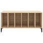 vidaXL Mueble discos madera contrachapada roble Sonoma 100x38x48 cm vidaXL Mueble discos madera contrachapada roble Sonoma 100x38x48 cm
