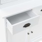 vidaXL Aparador galés con 4 puertas MDF y madera de pino 80x40x180 cm vidaXL Aparador galés con 4 puertas MDF y madera de pino 80x40x180 cm