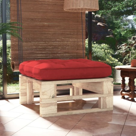 vidaXL Otomana de jardín de palets madera de pino impregnada