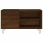 vidaXL Mueble de discos madera de ingeniería marrón roble 85x38x48 cm vidaXL Mueble de discos madera de ingeniería marrón roble 85x38x48 cm