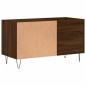 vidaXL Mueble de discos madera de ingeniería marrón roble 85x38x48 cm vidaXL Mueble de discos madera de ingeniería marrón roble 85x38x48 cm
