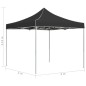 vidaXL Carpa plegable profesional de aluminio gris antracita 2x2 m vidaXL Carpa plegable profesional de aluminio gris antracita 2x2 m