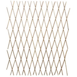 vidaXL Valla enrejada de sauce 5 piezas 180x90 cm