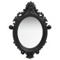 vidaXL Espejo de pared estilo castillo negro 56x76 cm vidaXL Espejo de pared estilo castillo negro 56x76 cm