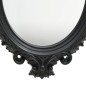 vidaXL Espejo de pared estilo castillo negro 56x76 cm vidaXL Espejo de pared estilo castillo negro 56x76 cm