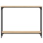 vidaXL Mesa consola madera de ingeniería roble Sonoma 100x22,5x75 cm