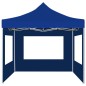 vidaXL Carpa plegable profesional con paredes aluminio azul 2x2 m vidaXL Carpa plegable profesional con paredes aluminio azul 2x2 m