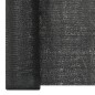 vidaXL Red de privacidad HDPE negro 1x10 m 150 g/m² 
