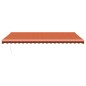 vidaXL Toldo retráctil automático naranja y marrón 5x3 m vidaXL Toldo retráctil automático naranja y marrón 5x3 m
