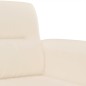 vidaXL Juego de sofás con cojines 2 piezas tela microfibra beige vidaXL Juego de sofás con cojines 2 piezas tela microfibra beige