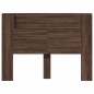 vidaXL Cabecero de cama con luz LED marrón roble 140x16,5x103,5 cm vidaXL Cabecero de cama con luz LED marrón roble 140x16,5x103,5 cm
