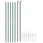 vidaXL Cerca de alambre con pinchos de anclaje verde 1,6x10 m vidaXL Cerca de alambre con pinchos de anclaje verde 1,6x10 m