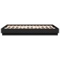 vidaXL Estructura de cama madera de ingeniería negra 135x190 cm vidaXL Estructura de cama madera de ingeniería negra 135x190 cm