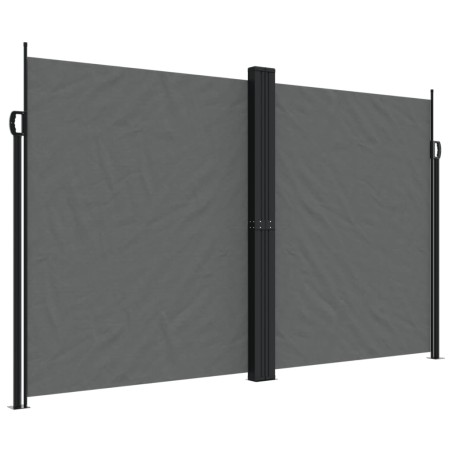 vidaXL Toldo lateral retráctil gris antracita 200x1000 cm