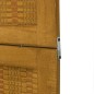 vidaXL Biombo separador de 3 paneles madera maciza paulownia marrón vidaXL Biombo separador de 3 paneles madera maciza paulownia marrón