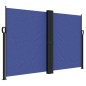 vidaXL Toldo lateral retráctil azul 160x600 cm