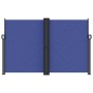 vidaXL Toldo lateral retráctil azul 160x600 cm