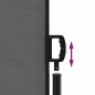 vidaXL Toldo lateral retráctil gris antracita 200x600 cm vidaXL Toldo lateral retráctil gris antracita 200x600 cm