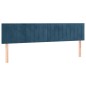 vidaXL Cama box spring con colchón terciopelo azul oscuro 120x190 cm vidaXL Cama box spring con colchón terciopelo azul oscuro 120x190 cm