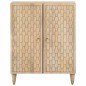 vidaXL Armario auxiliar madera maciza de mango 60x33x75 cm vidaXL Armario auxiliar madera maciza de mango 60x33x75 cm