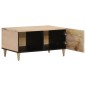 vidaXL Mesa de centro de madera maciza de mango 80x50x40 cm vidaXL Mesa de centro de madera maciza de mango 80x50x40 cm