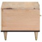 vidaXL Mesa de centro de madera maciza de mango 80x50x40 cm vidaXL Mesa de centro de madera maciza de mango 80x50x40 cm