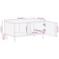 vidaXL Mesa de centro de madera maciza de mango 80x50x40 cm vidaXL Mesa de centro de madera maciza de mango 80x50x40 cm
