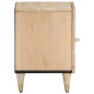 vidaXL Mesita de noche de madera maciza de mango 40x33x46 cm vidaXL Mesita de noche de madera maciza de mango 40x33x46 cm