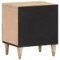 vidaXL Mesita de noche de madera maciza de mango 40x33x46 cm vidaXL Mesita de noche de madera maciza de mango 40x33x46 cm