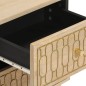 vidaXL Mesita de noche de madera maciza de mango 40x33x46 cm vidaXL Mesita de noche de madera maciza de mango 40x33x46 cm