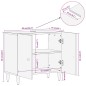 vidaXL Armario de lavabo para baño madera maciza de mango 62x33x58 cm vidaXL Armario de lavabo para baño madera maciza de mango 62x33x58 cm