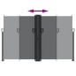 vidaXL Toldo lateral retráctil negro 160x600 cm vidaXL Toldo lateral retráctil negro 160x600 cm