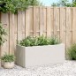 vidaXL Jardinera PP blanco 80x36x35 cm vidaXL Jardinera PP blanco 80x36x35 cm